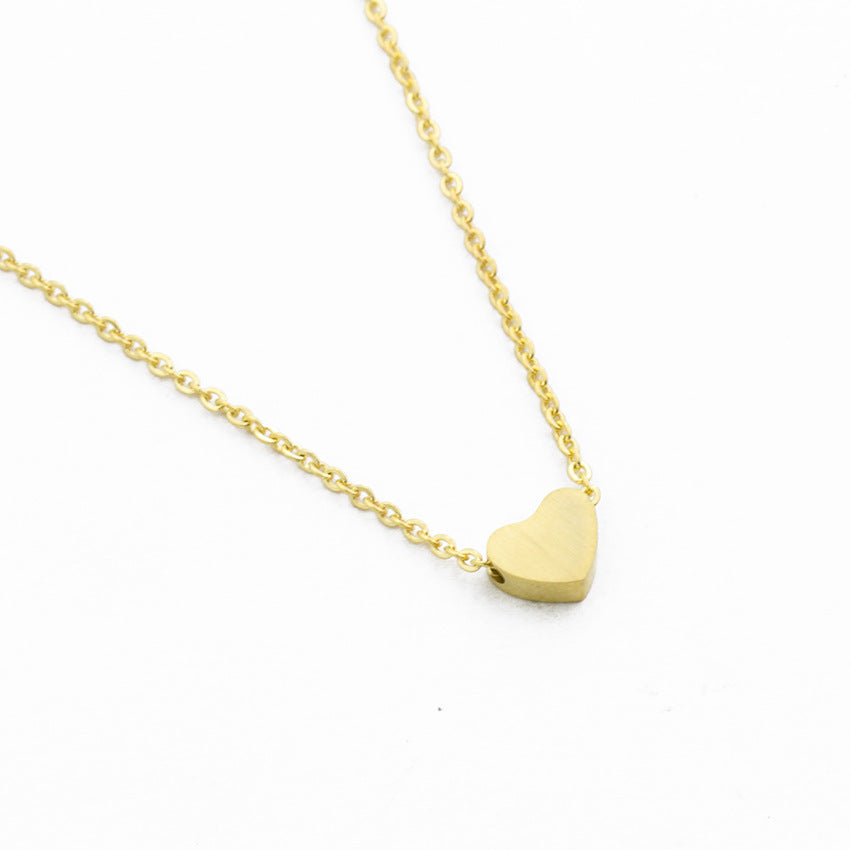 Valentine's Day Romantic Heart Pendant Necklace