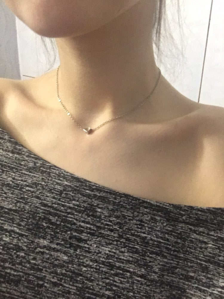 Valentine's Day Romantic Heart Pendant Necklace