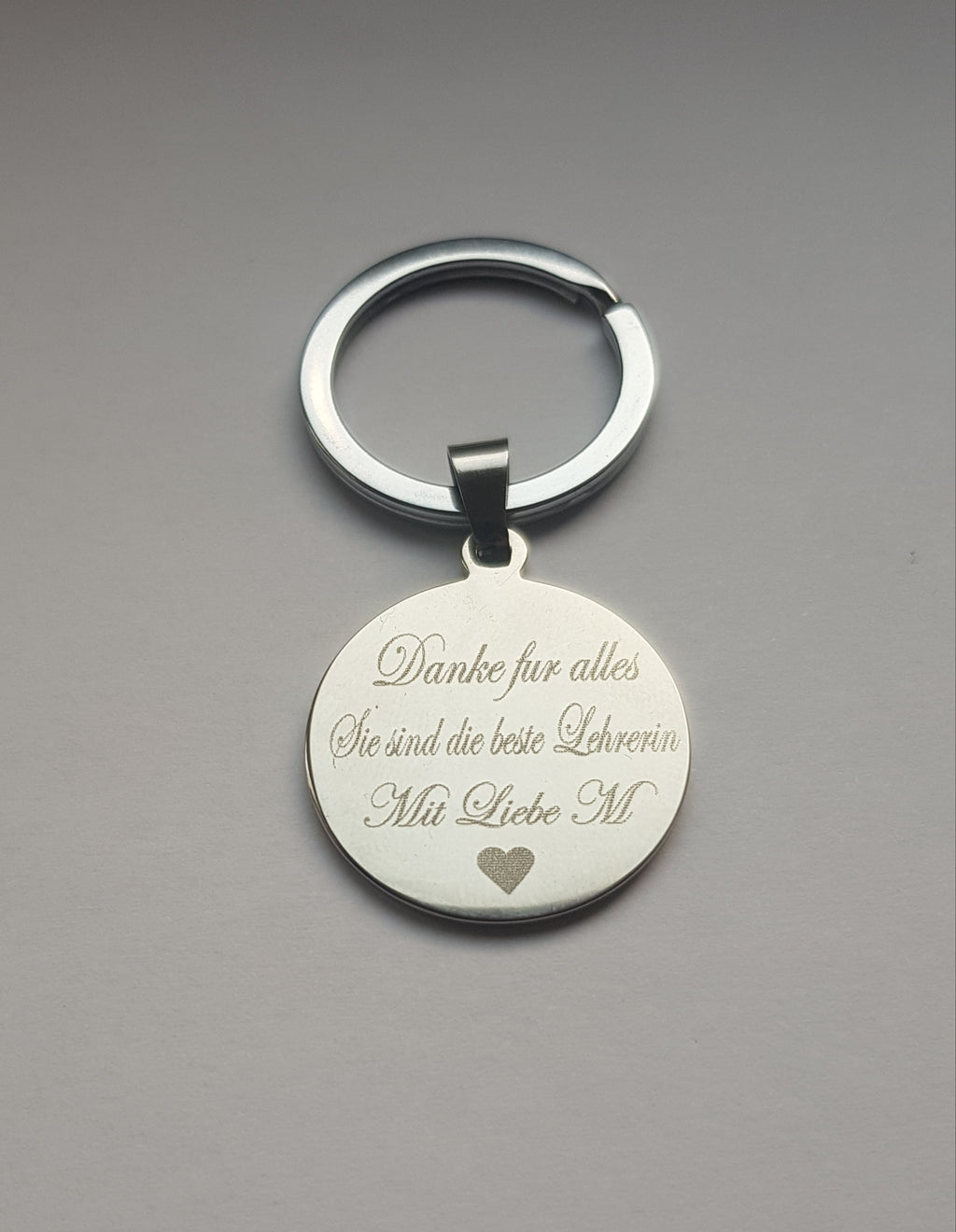 Personalized Round Disc Necklace – Custom Engraving
