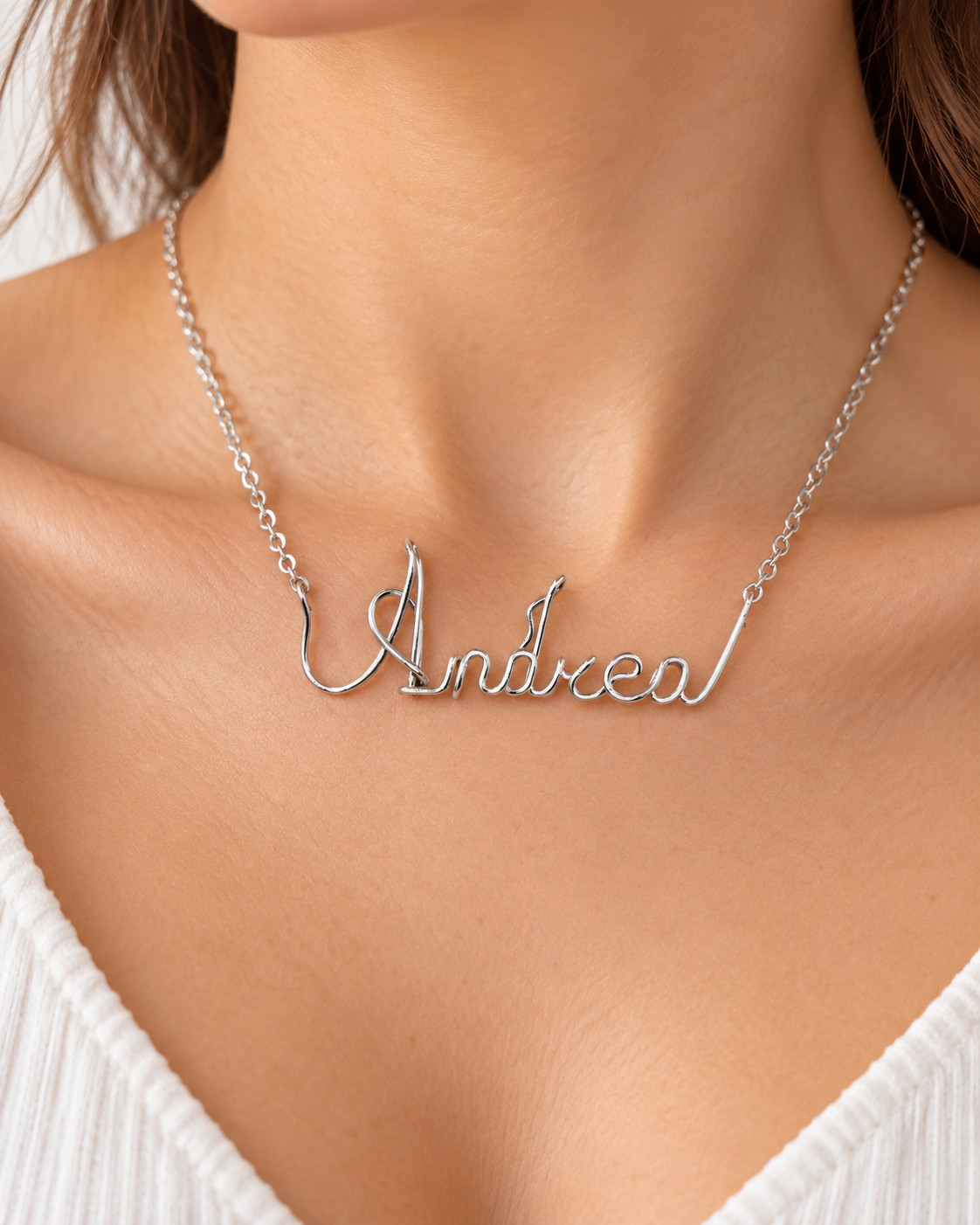 Custom Name Necklace – Stainless Steel