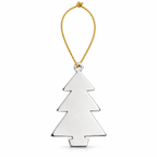 Personalized Christmas Tree Photo & Text Engraving Ornament