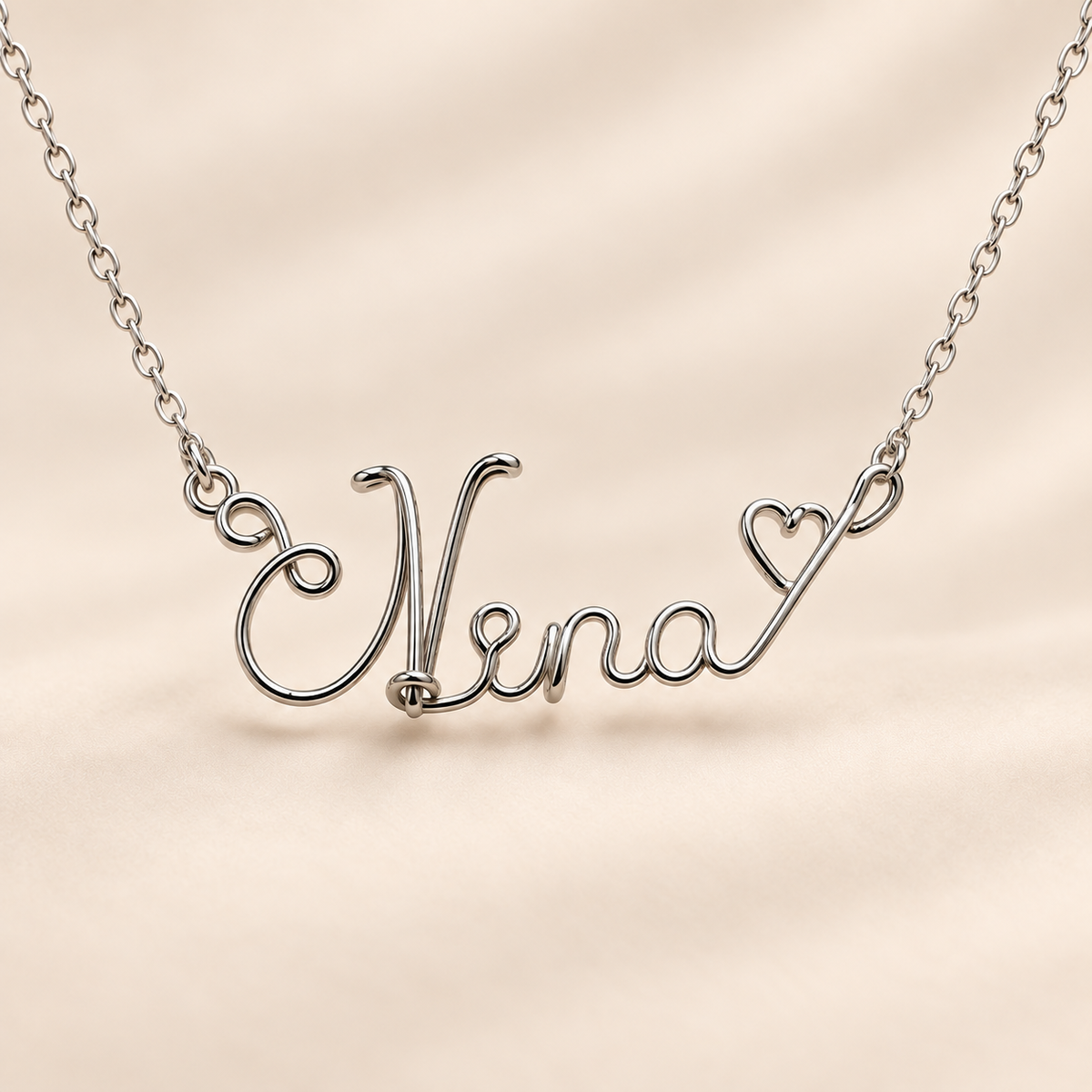 Custom Name Necklace – Stainless Steel