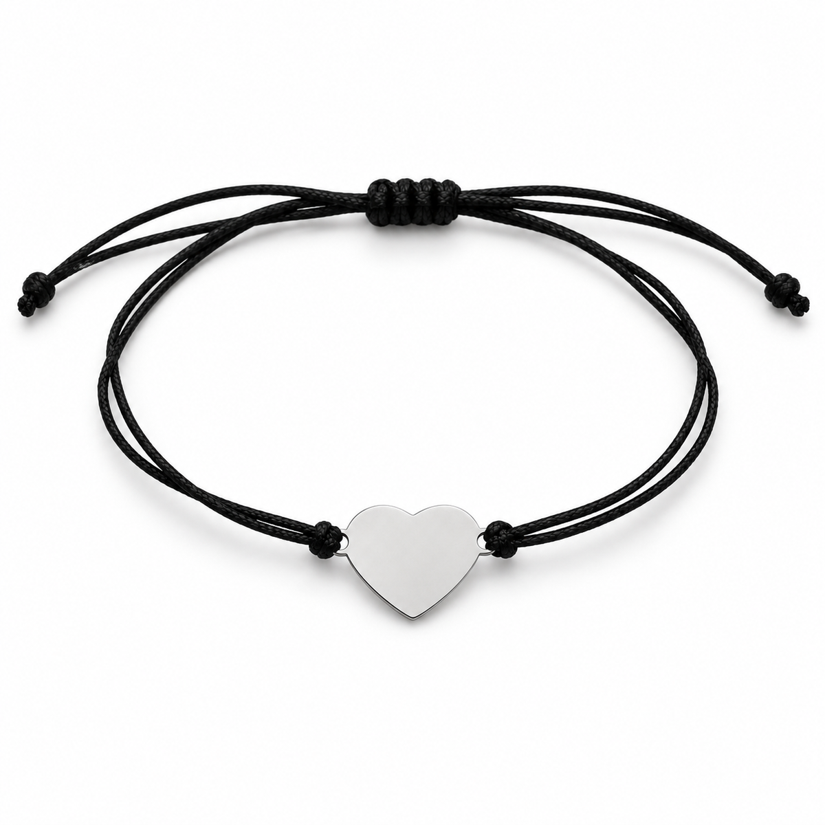 Small Heart Cord Bracelet