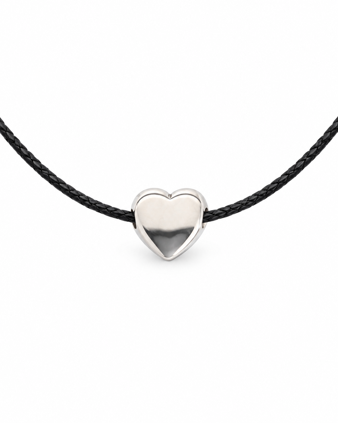 Personalized Small Heart Photo & Text Engraving Pendant
