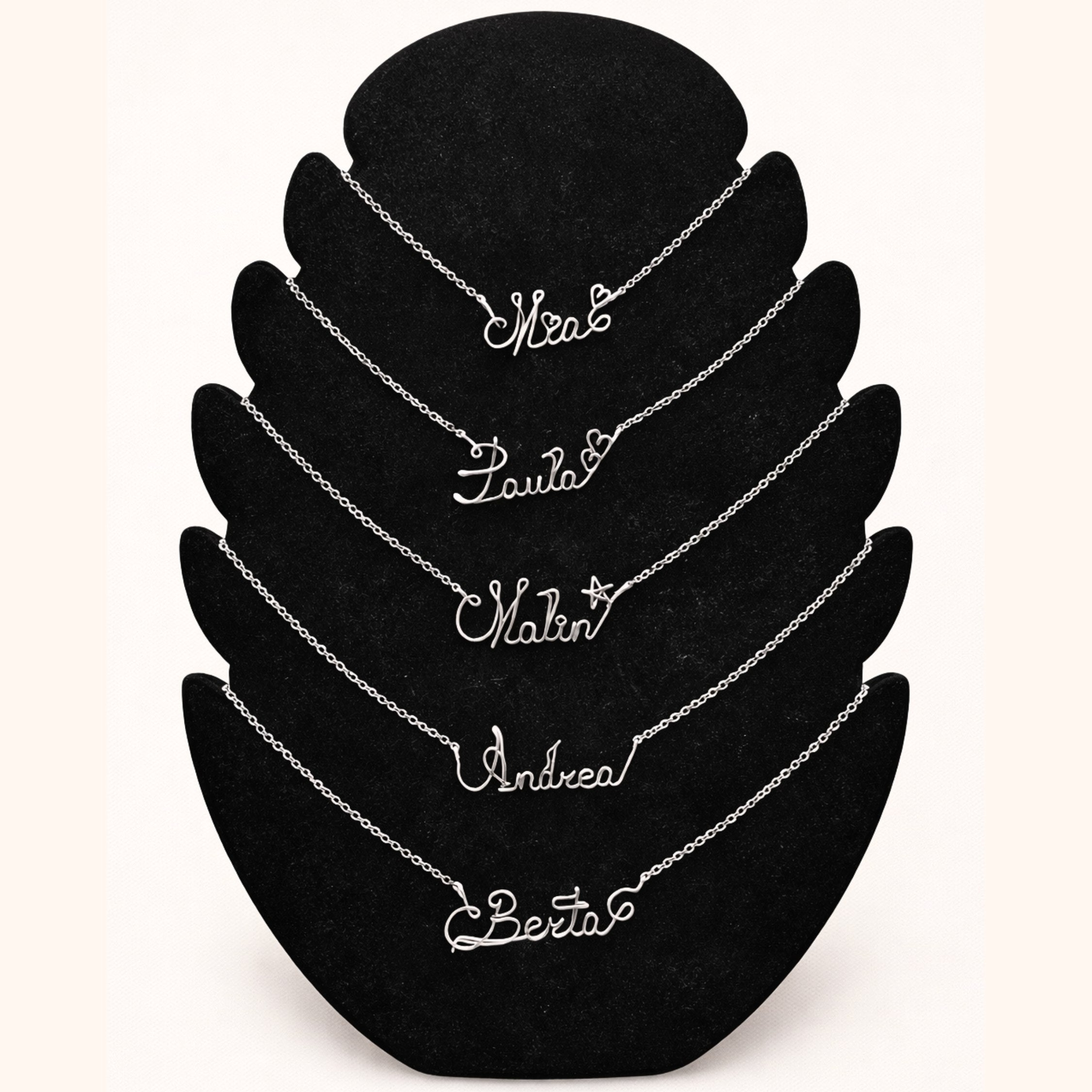 Custom Name Necklace – Stainless Steel