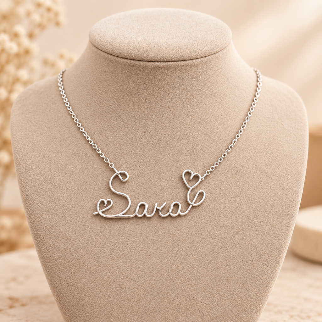 Custom Name Necklace – Stainless Steel