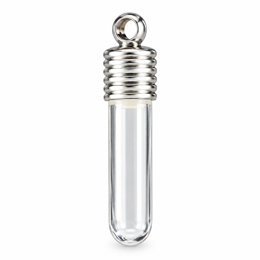 Name on Rice Classic ampoule pendant