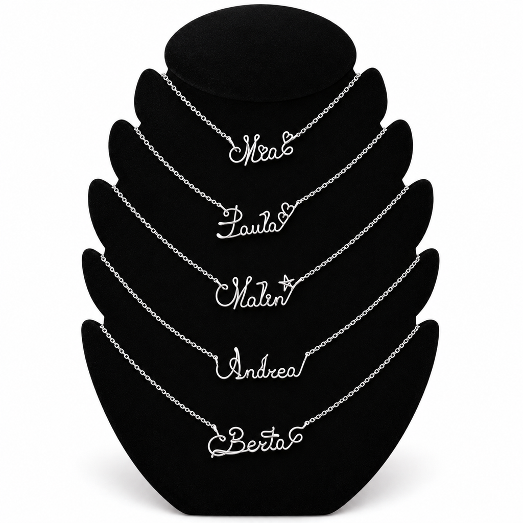 Custom Name Necklace – Stainless Steel