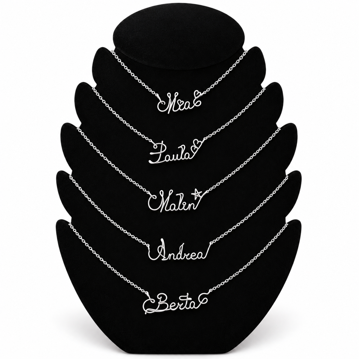 Custom Name Necklace – Stainless Steel