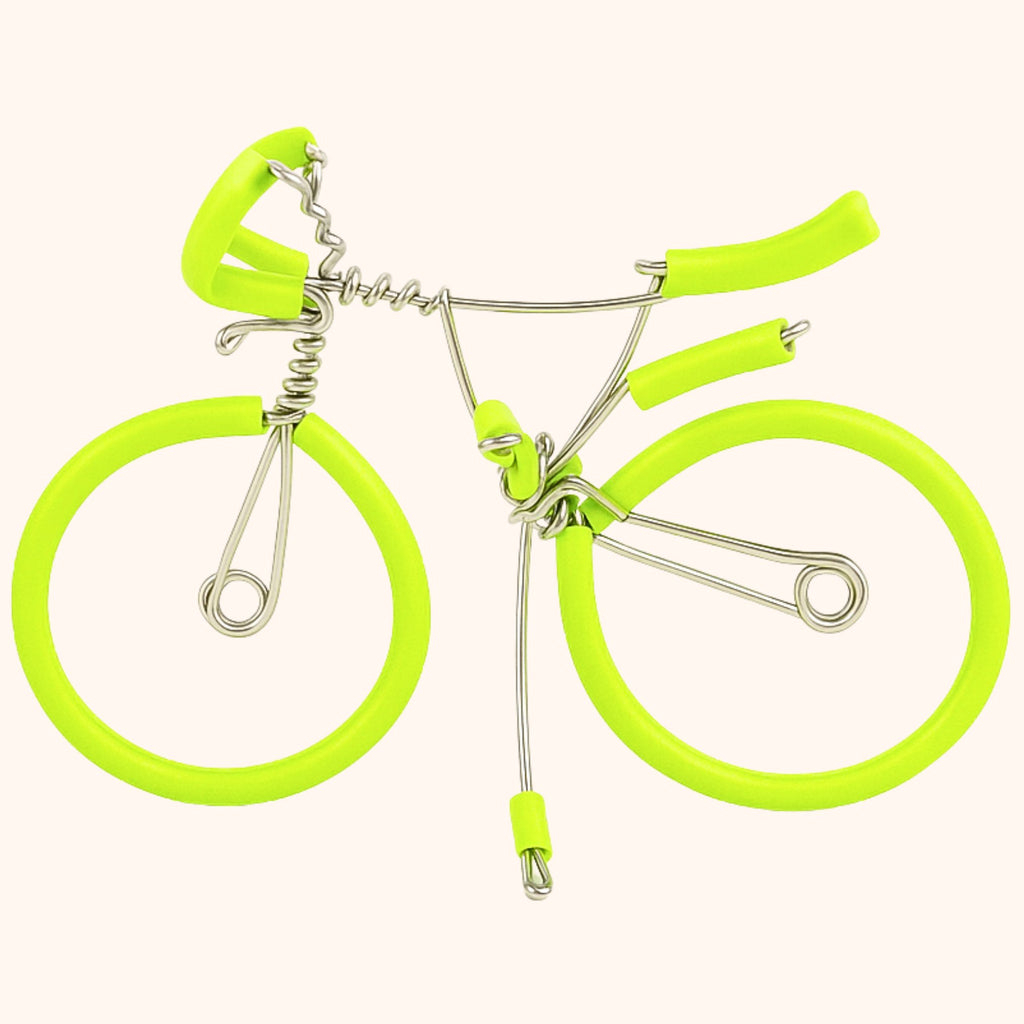 Handmade Bike Sculpture – Custom Name