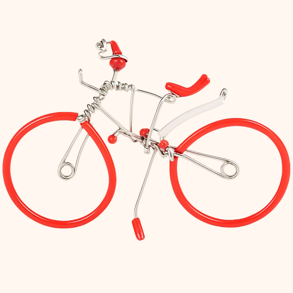 Handmade Bike Sculpture – Custom Name