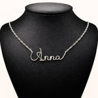 custom name necklace sterling silver gift for her