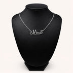 custom name necklace stainless steel personalized jewelry