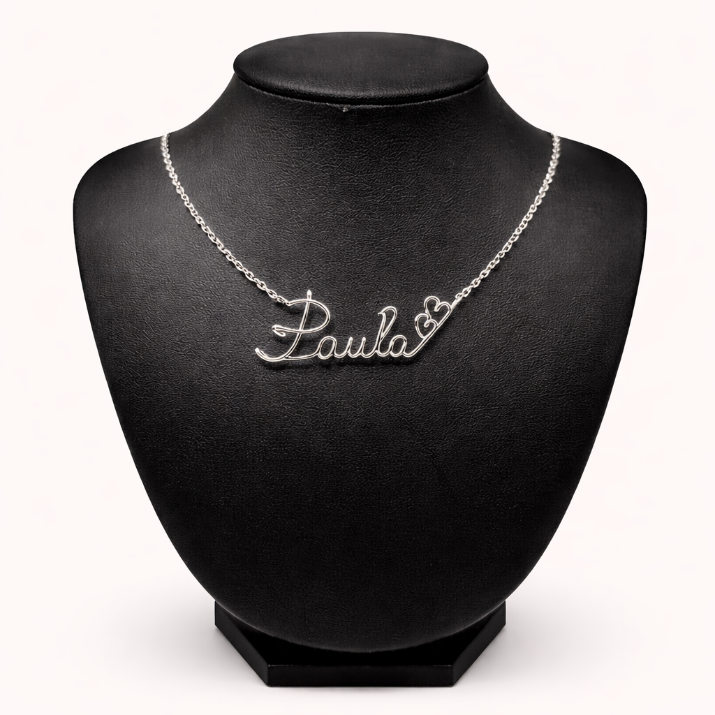 custom name necklace stainless steel personalized jewelry