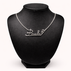 custom name necklace stainless steel personalized jewelry