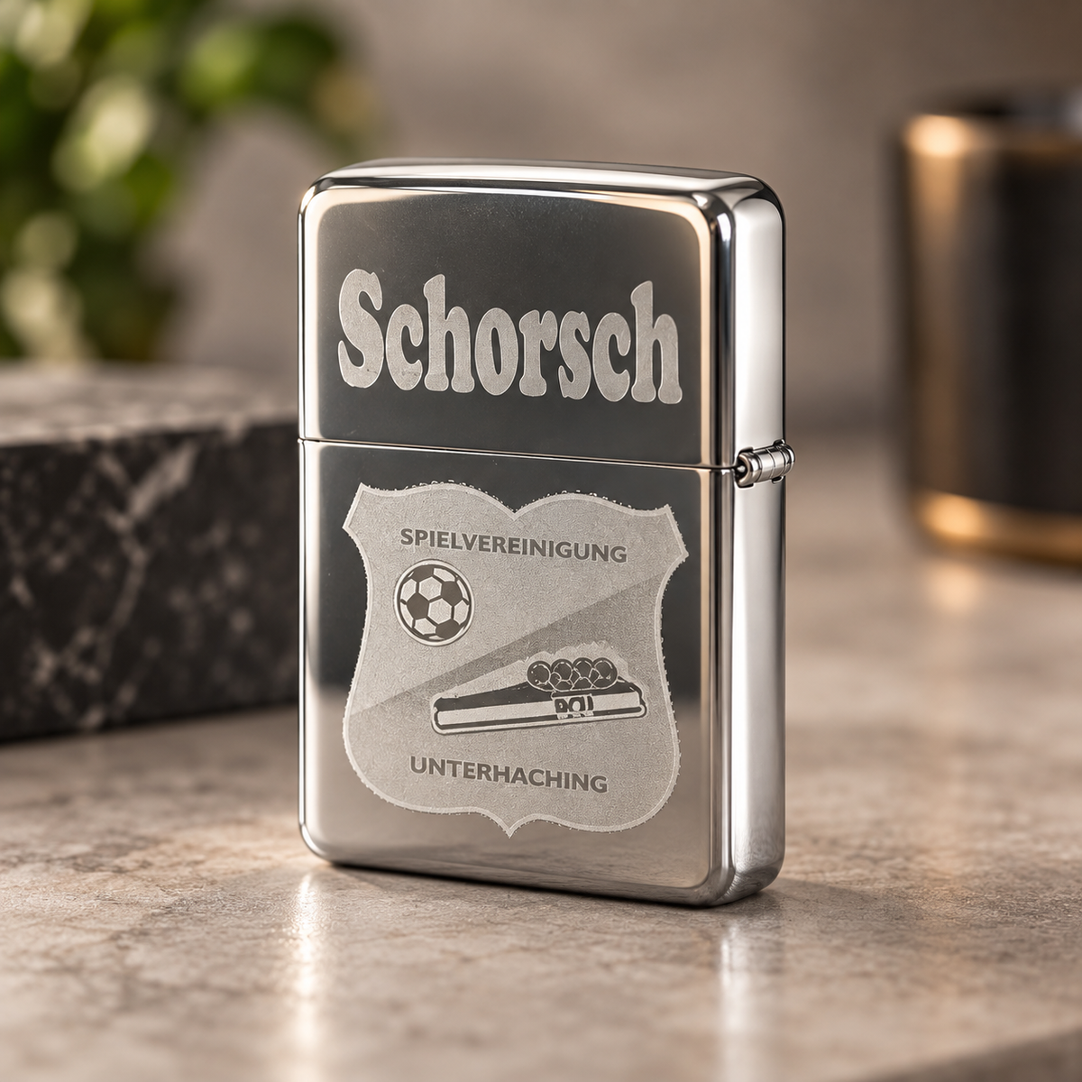 Personalized Metal Lighter – Custom Engraving